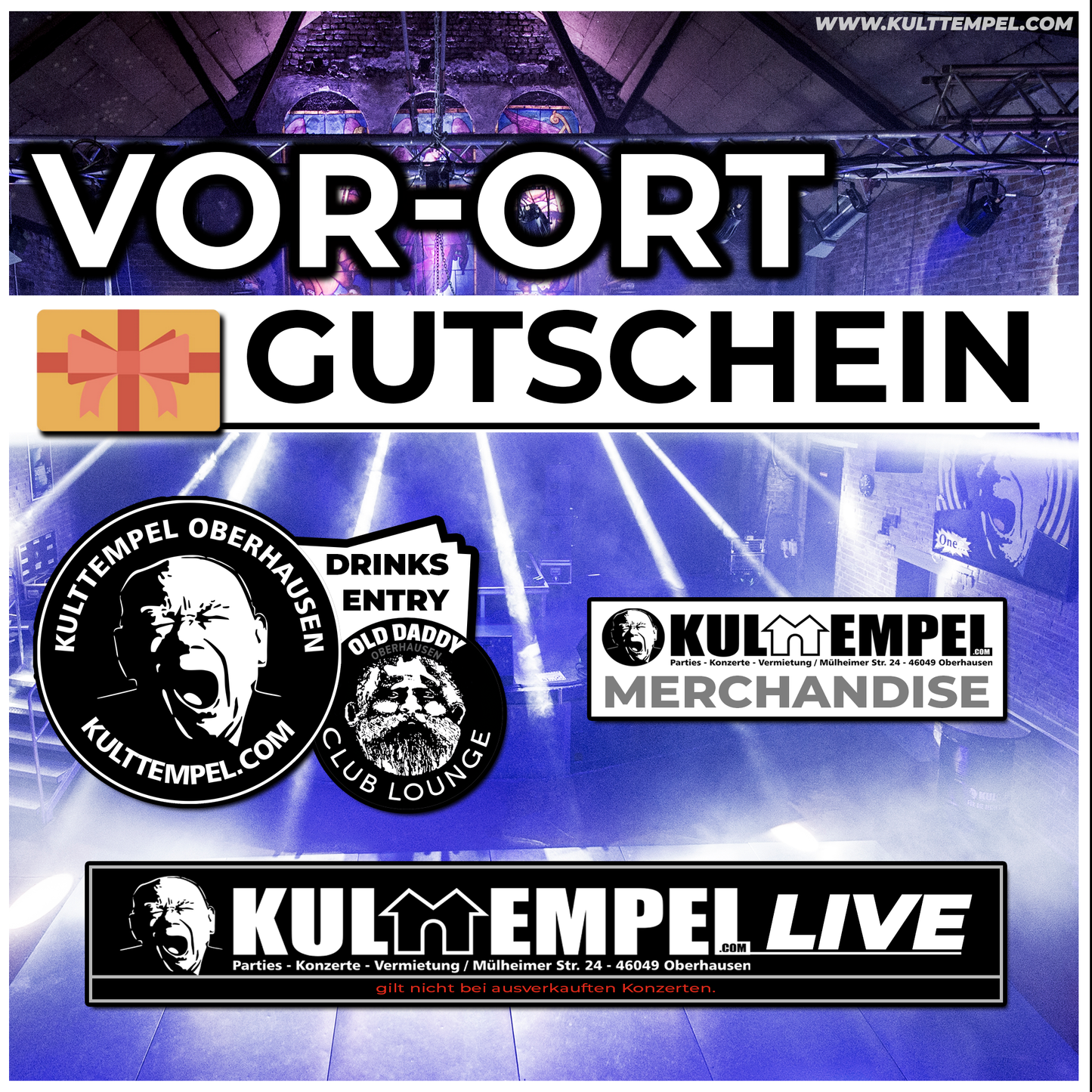 Vor Ort Gutschein
